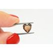Heart Diamond Natural Fancy Brown 1.31 Carat SI1