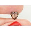 Heart Diamond Natural Fancy Brown 1.31 Carat SI1