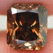 Certified Radiant Cut Diamond Fancy Brown SI1 1.27 Carat