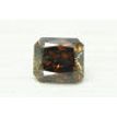 Certified Radiant Cut Diamond Fancy Brown SI1 1.27 Carat