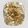 Cushion Cut Diamond Natural Fancy Brown Color 1.02 Carat VS1 IGI Certificate