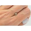 Cushion Cut Diamond Fancy Yellowish Brown 1.06 Carat SI1 GIA 