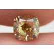 Cushion Cut Diamond Fancy Yellowish Brown 1.06 Carat SI1 GIA 