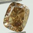 Cushion Diamond Fancy Brown Color 1.29 Carat VS1
