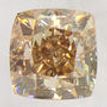 Cushion Cut Diamond Natural Fancy Brown 1.00 Carat I1 IGI Certified