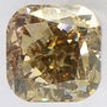Brown Cushion Shape Diamond 1.02 Carat SI2 IGI Certificate