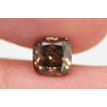 Cushion Cut Diamond Fancy Brown 0.93 Carat SI1