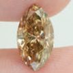 Marquise Diamond Fancy Brown Color 1.69 Carat VS2