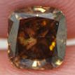 Cushion Diamond Fancy Brown 0.99 Carat VS2