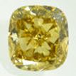 Cushion Cut Diamond Fancy Brown Yellow 1.00 Carat VS1