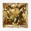 Loose Princess Diamond Fancy Brown 1.01 Carat VS2