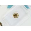 Round Shape Diamond Natural Fancy Brown Color 0.91 Carat SI2 IGI Certified