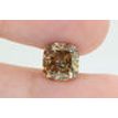 3.51 Carat Cushion Diamond Fancy Brown Color VS2