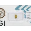Pear Shape Diamond Fancy Yellow Brown 0.65 Carat SI1 IGI Certificate