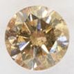 Round Diamond Natural Fancy Brown 0.81 Carat I1 IGI Certificate