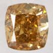 Cushion Cut Diamond Fancy Brown 0.59 Carat SI1 IGI Certificate