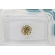 Round Diamond Fancy Brown 0.81 Carat I1 IGI Certificate