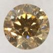 Round Cut Diamond Fancy Brown 0.75 Carat SI2 IGI Certificate