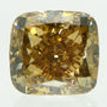Cushion Cut Diamond Fancy Brown Color 1.45 Carat VS1 Certified