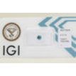 Round Cut Diamond Fancy Blue 0.31 Carat I1 IGI Certificate