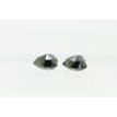 Black Heart Shape Diamond Pair 4.57 TCW