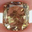 Cushion Cut Diamond Fancy Brown Color 1.03 Carat VS1