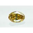 Oval Cut Diamond Fancy Brown 1.02 Carat SI1 GIA Certificate