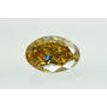 Oval Cut Diamond Fancy Brown 1.02 Carat SI1 GIA Certificate