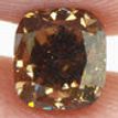 Loose Cushion Diamond Fancy Brown 1.03 Carat SI2