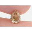Pear Shape Diamond Fancy Champagne Color 1.02 Carat VS1