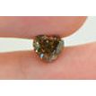 Heart Shape Diamond Fancy Yellow Brown 1.02 Carat SI2 GIA Certificate