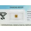 Cushion Diamond Fancy Brown Loose IGI Certified 1.04 Carat VS2