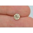 Loose Diamond Round Fancy Champagne 1.02 Carat SI1