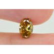 Oval Cut Diamond Fancy Brown 1.02 Carat SI1 GIA Certificate