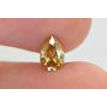 Pear Shape Diamond Fancy Brown Yellow Color 1.02 Carat Polished SI1 GIA Certificate