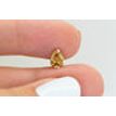 Pear Shape Diamond Fancy Brown Yellow Color 1.02 Carat Polished SI1 GIA Certificate