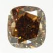 Loose Cushion Diamond Fancy Brown 1.03 Carat SI2