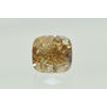 Cushion Shape Diamond Fancy Champagne Loose SI2 Certified Enhanced 1.03 Carat