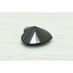 Heart Diamond Fancy Black Color 0.43 Carat