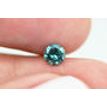 Round Cut Fancy Blue Diamond 0.45 Carat VS2 5.01X4.87 MM