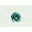 Round Cut Fancy Blue Diamond 0.45 Carat VS2 5.01X4.87 MM