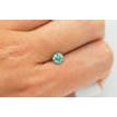 Loose Fancy Green Round Diamond 0.84 Carat 