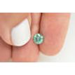 Loose Fancy Green Round Diamond 0.84 Carat 