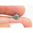 Loose Fancy Green Round Diamond 0.84 Carat 