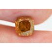 Radiant Diamond Natural Fancy Brownish Orange 1.63 Carat I1