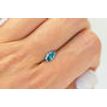 Marquise Diamond Blue Color 0.61 Carat VS2