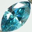 Marquise Diamond Blue Color 0.61 Carat VS2