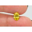 Oval Diamond Fancy Yellow 1.21 Carat SI2