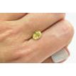 Oval Cut Diamond Fancy Yellow Color 1.32 Carat SI1