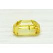 Loose Emerald Diamond Fancy Yellow 1.23 Carat SI1